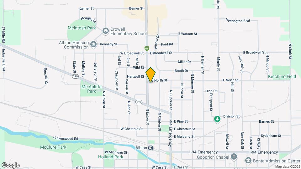 924 N Eaton St Map and Location Details