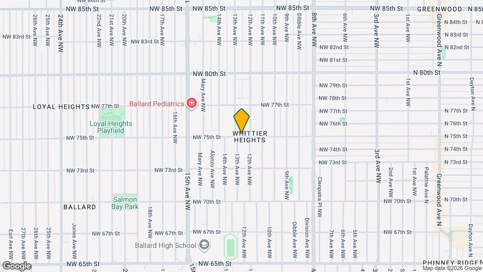 1212 NW 75th St Map and Location Details