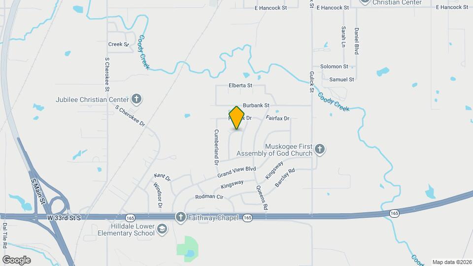 536 Sherwood Ln Map and Location Details