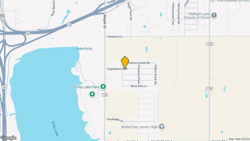 209 Sugarberry Ave Map and Location Details