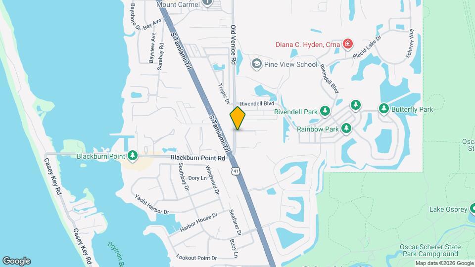 4401 Conchfish Ln Map and Location Details