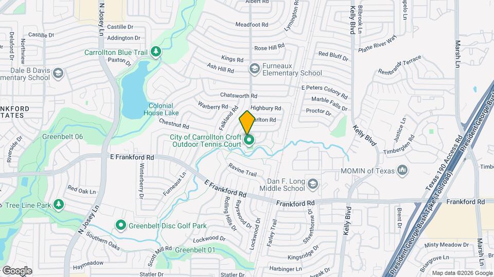 3102 Abbey Rd Map and Location Details