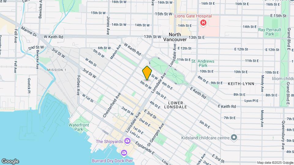 130 5th St Map and Location Details