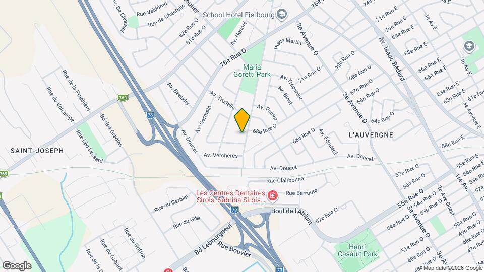 7235 Paul-Comtois Av Map and Location Details