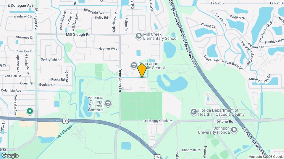 1629 Sunburst Way Mapa y Detalles de la Ubicación