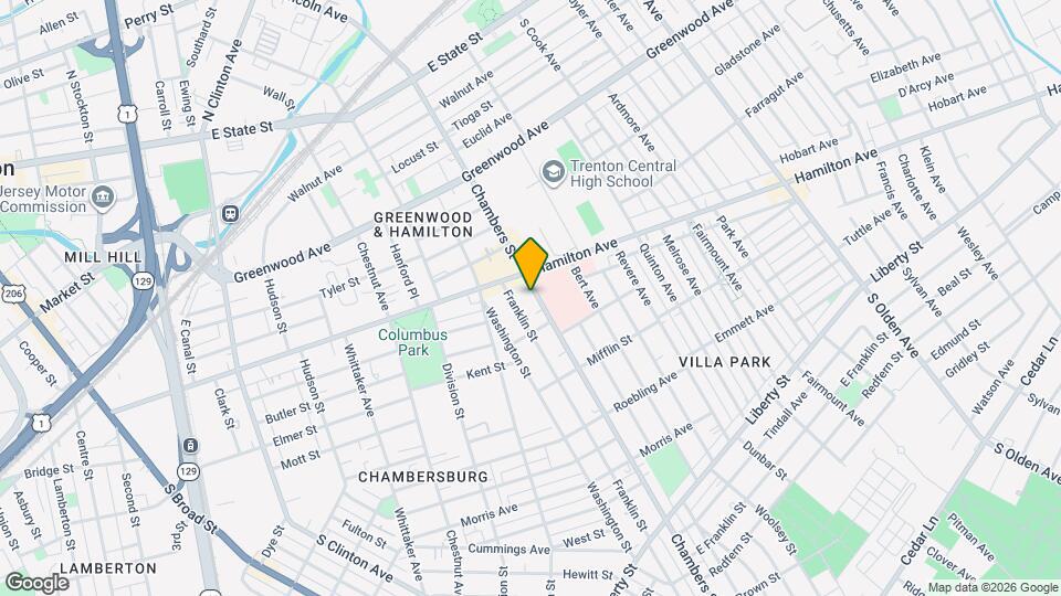 635 Chambers St Map and Location Details