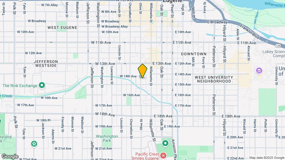 1417 Olive St Map and Location Details
