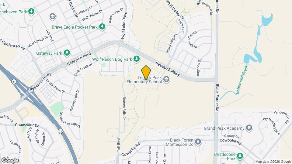 8644 Hoopla Way Map and Location Details