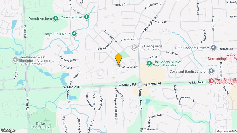 6362 Richard Run W Map and Location Details