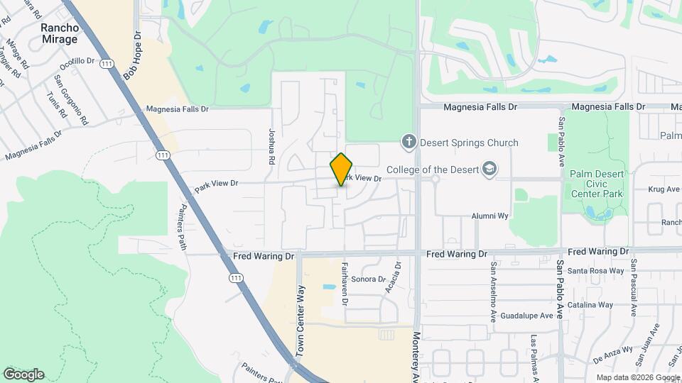 282 Paseo Vista Cir Map and Location Details