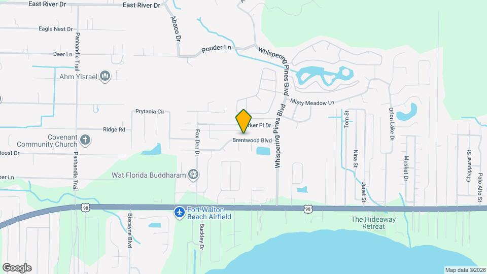 9568 Brentwood Blvd Map and Location Details