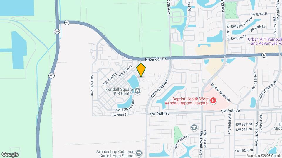 9101 SW 169th Pl Map and Location Details