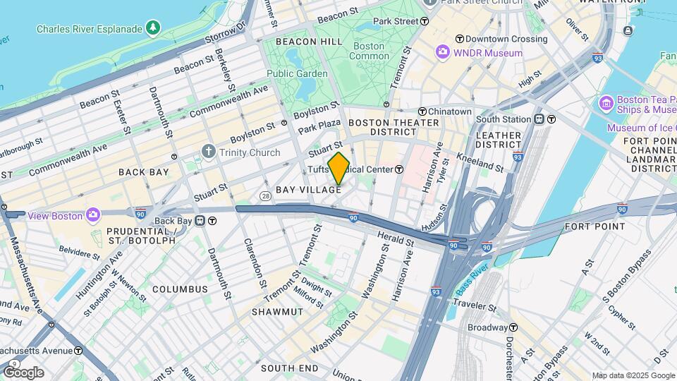 28 Fayette St, Unit 1 Map and Location Details