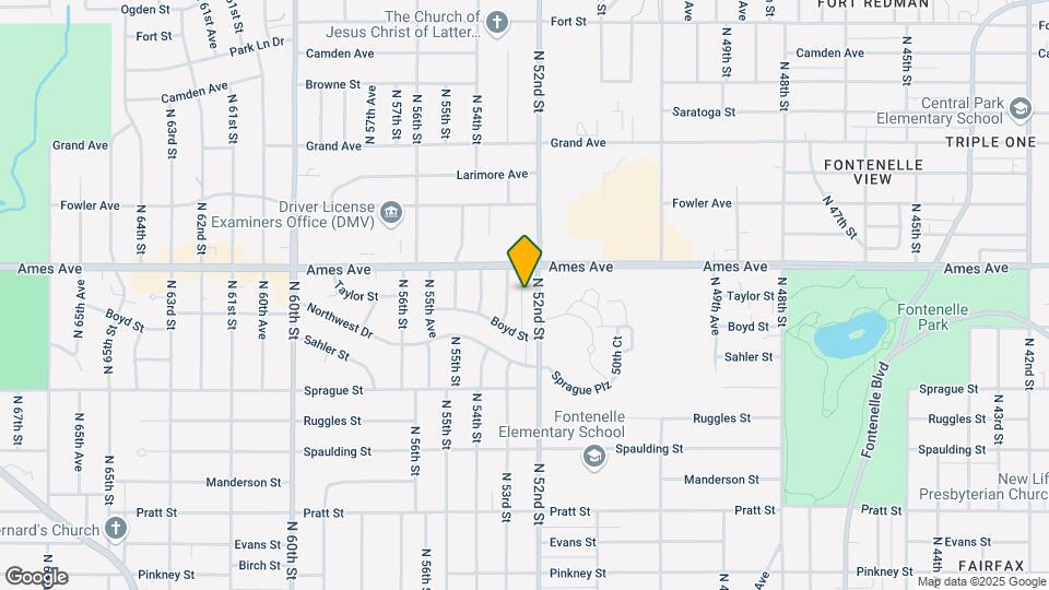 4402 N 52nd St, Unit Apt 4 Map and Location Details