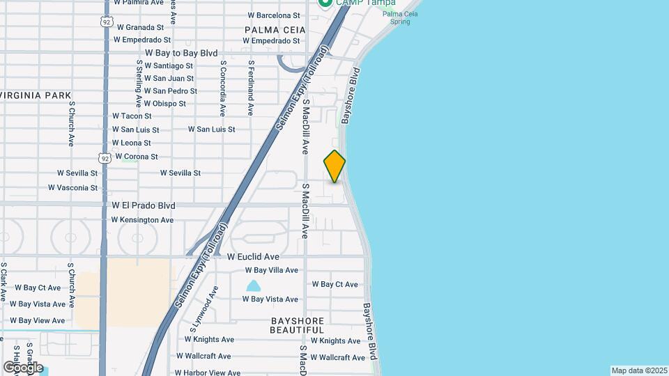 Virage Bayshore Map and Location Details