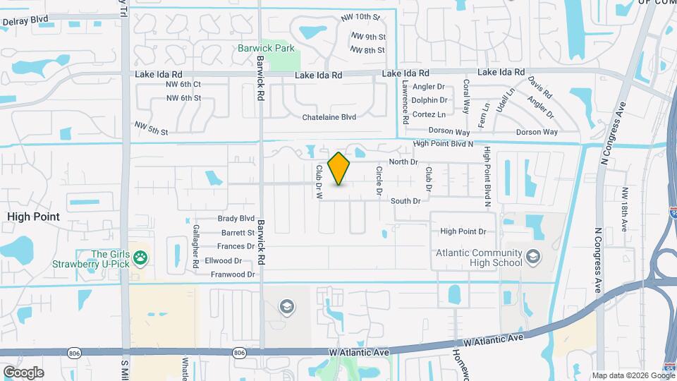 1142 Cir Terrace W Map and Location Details
