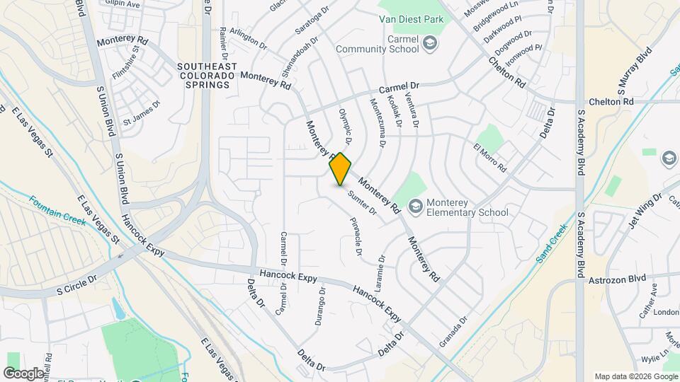 2202 Sumter Dr Map and Location Details