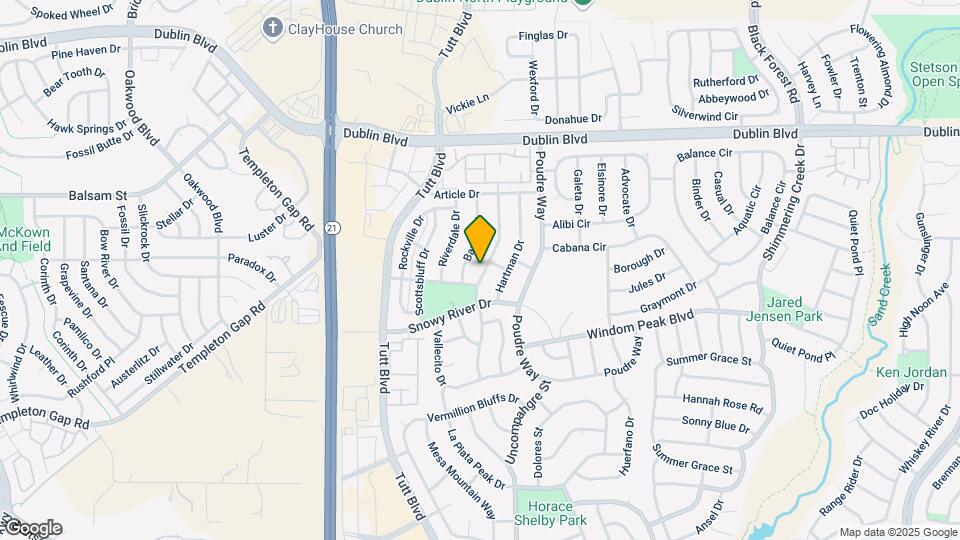 6230 Grand Mesa Dr Map and Location Details