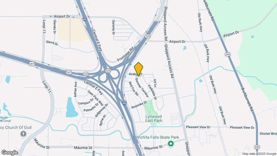 1635 Sumner Terrace Map and Location Details