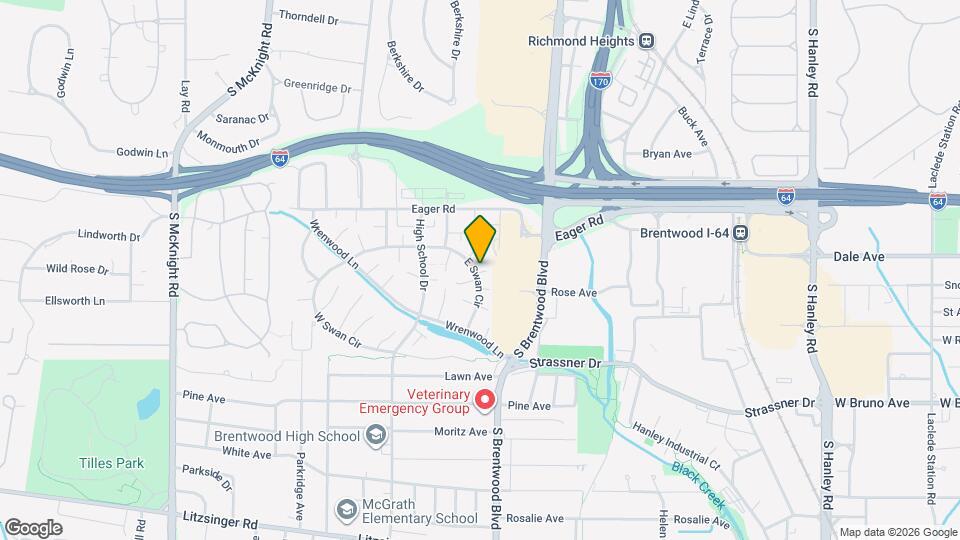 1520 E Swan Cir Map and Location Details