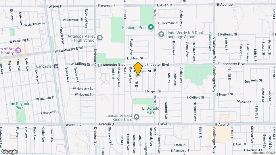 44702 4th St E Mapa y Detalles de la Ubicación