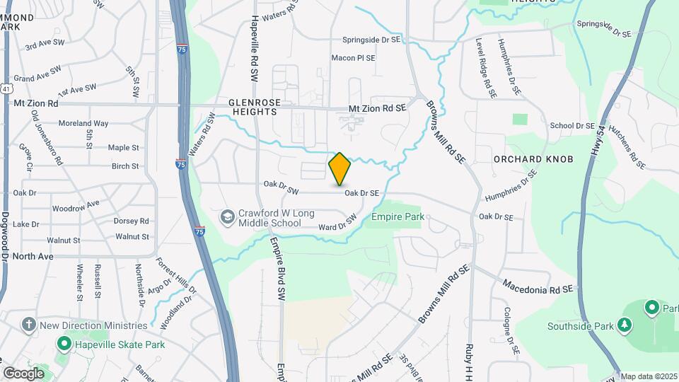 179 Oak Dr SW Mapa y Detalles de la Ubicación