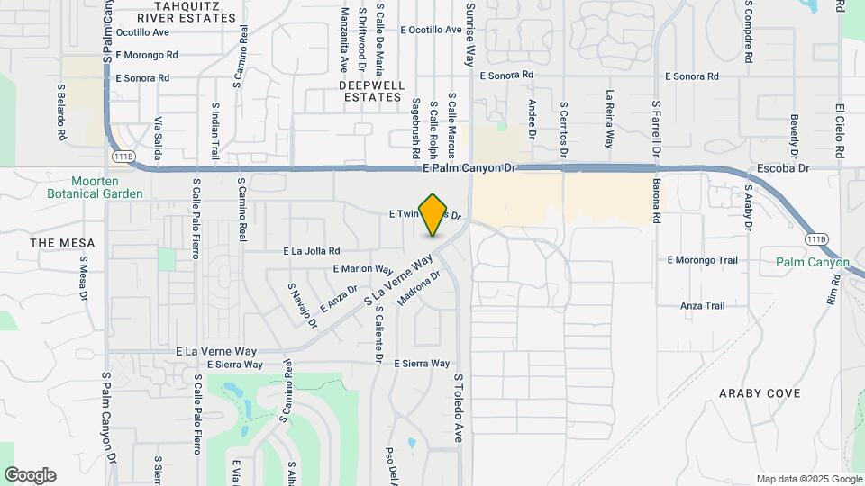 1570 S La Verne Way Map and Location Details