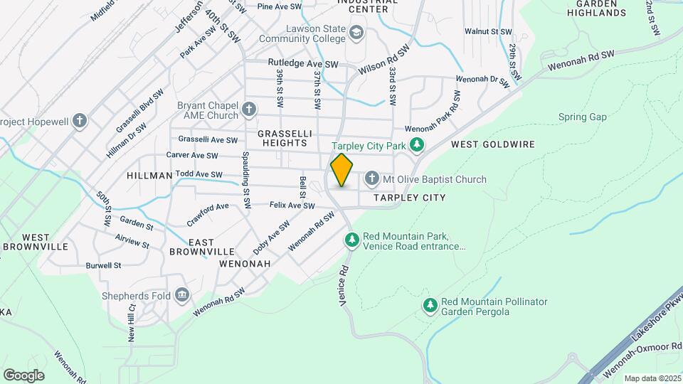 3521 Willard Ave SW Map and Location Details
