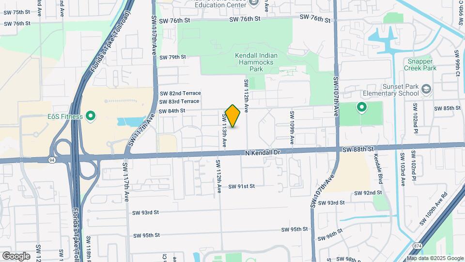 11207 SW 88th St Map and Location Details