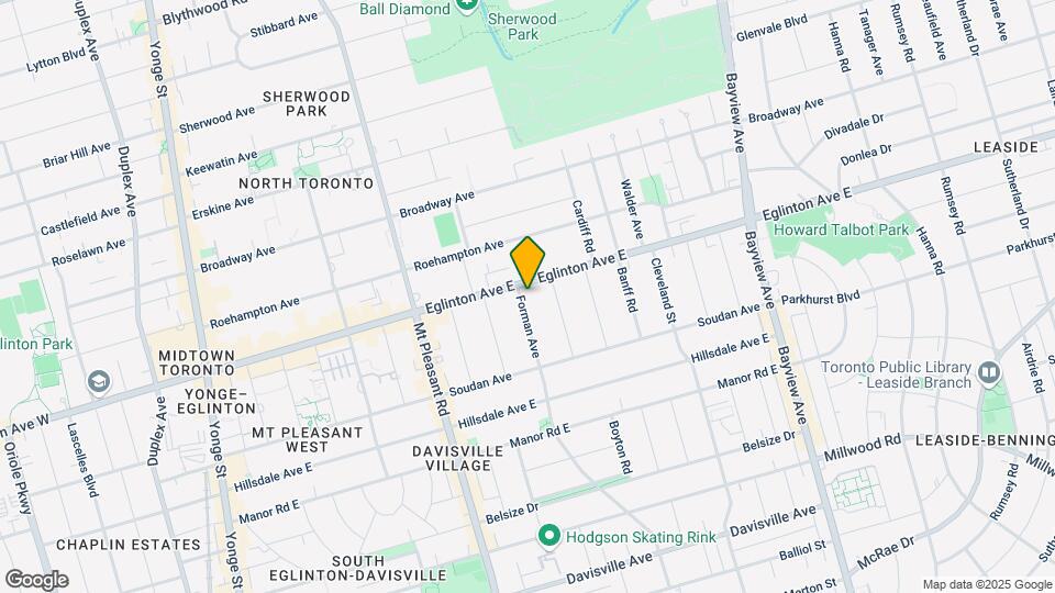 339 Forman Ave Map and Location Details