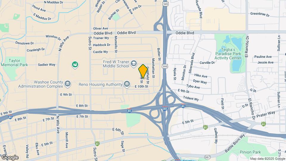 1090 Barstow St Map and Location Details