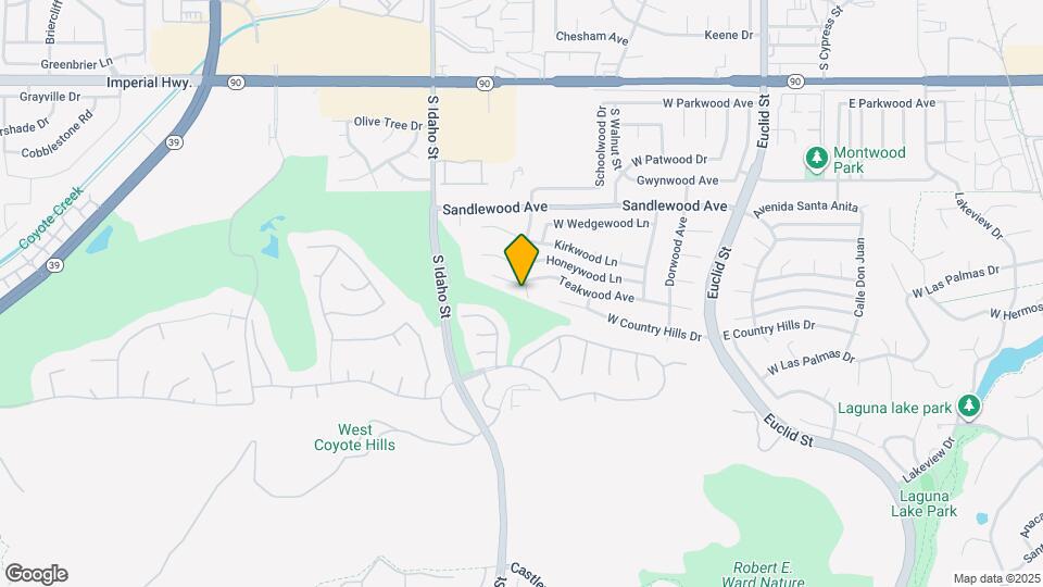 800 Teakwood Ave Map and Location Details