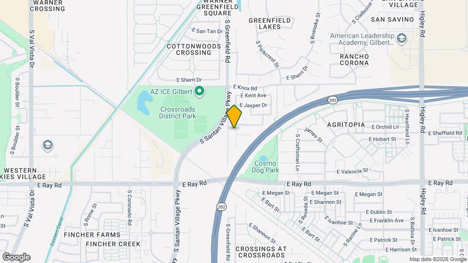 1388 S Portland Ave Map and Location Details