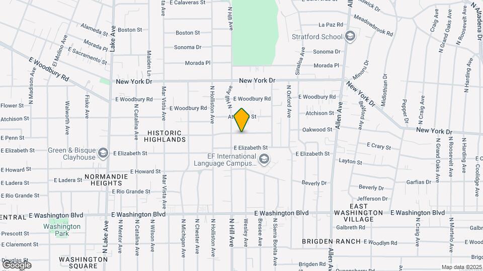 1446 E Topeka St Map and Location Details