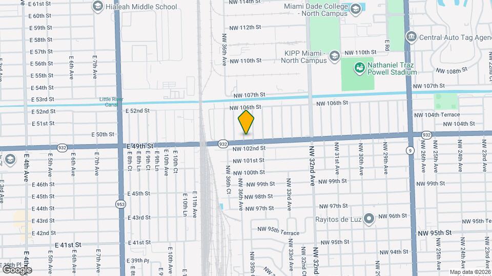 10303 NW 35th Pl Map and Location Details