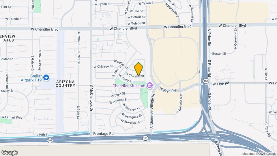 3557 W Chicago St Map and Location Details