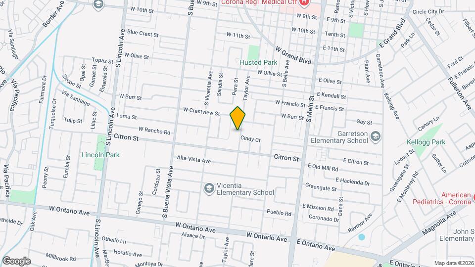 1704 Taylor Ave, Unit 215 Mapa y Detalles de la Ubicación
