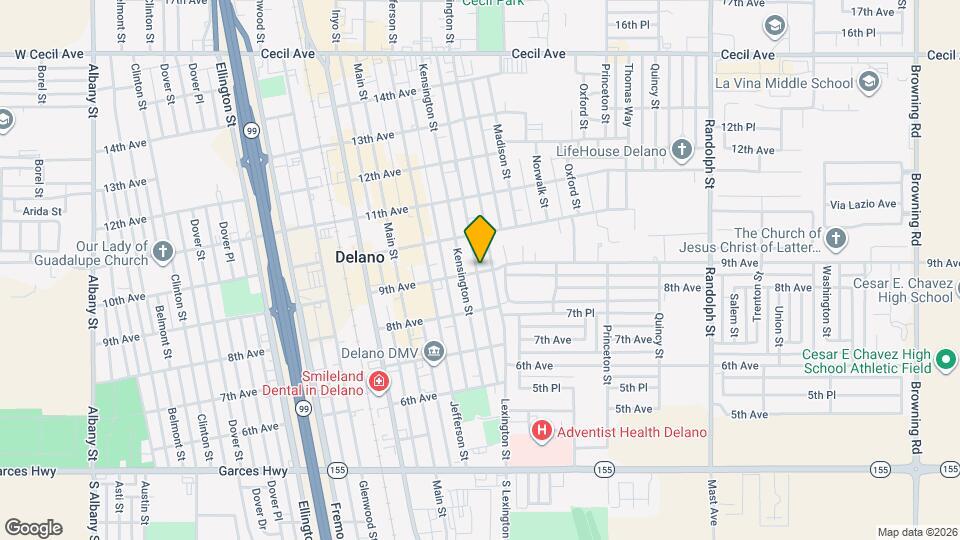 1116 9th Ave Map and Location Details