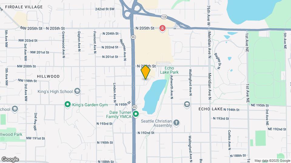 Echo Lake Waterfront Condominiums Map and Location Details