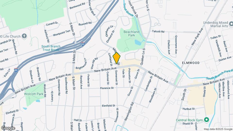 1164 New Britain Ave Map and Location Details