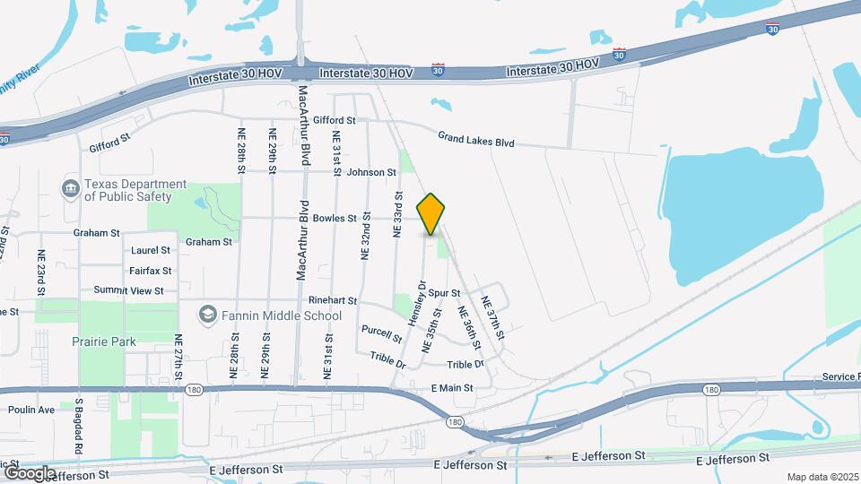 540 Hensley Dr Map and Location Details