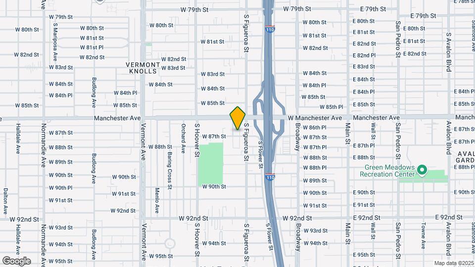 8640 Denver Ave Map and Location Details
