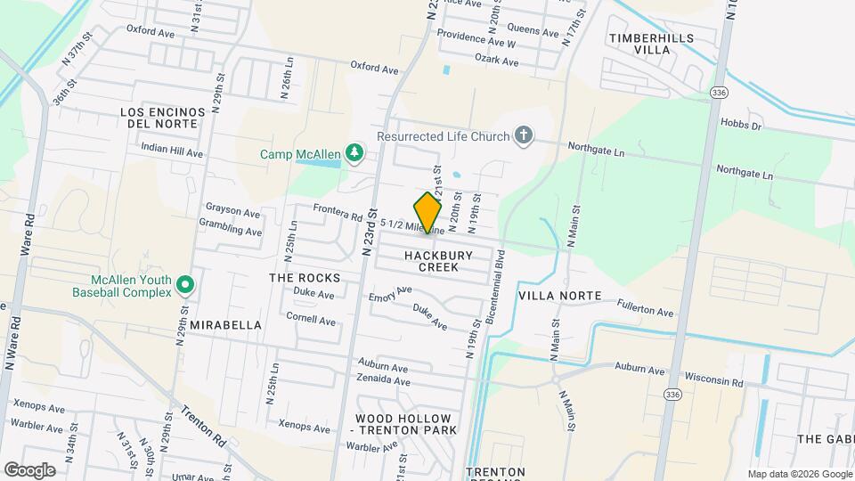 2105 Grayson Ave Map and Location Details