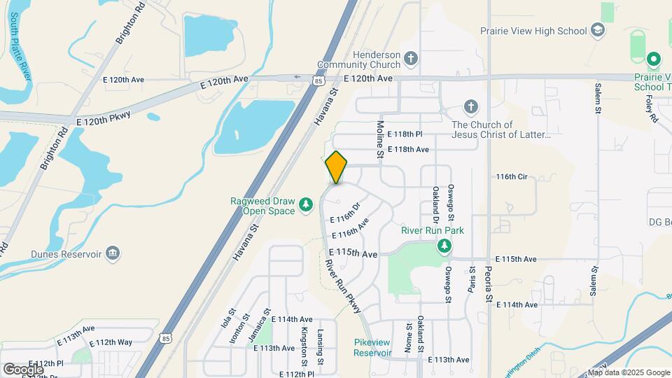 11685 River Run Pkwy Map and Location Details