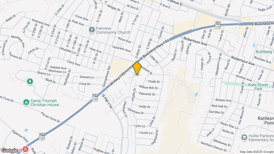 935 Brookview Dr, Unit A Mapa y Detalles de la Ubicación