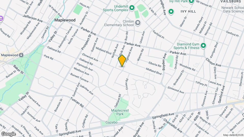 398 Elmwood Ave Map and Location Details