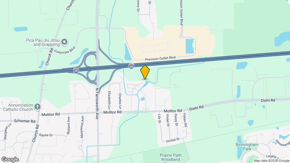 1997 Tall Oaks Dr Map and Location Details