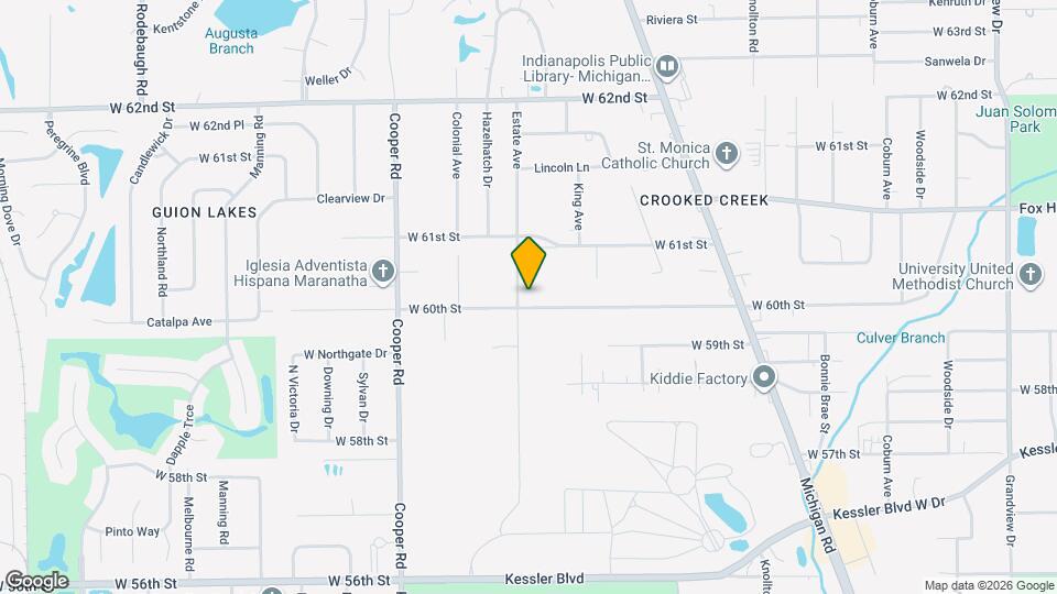 2656 W 60th St Map and Location Details