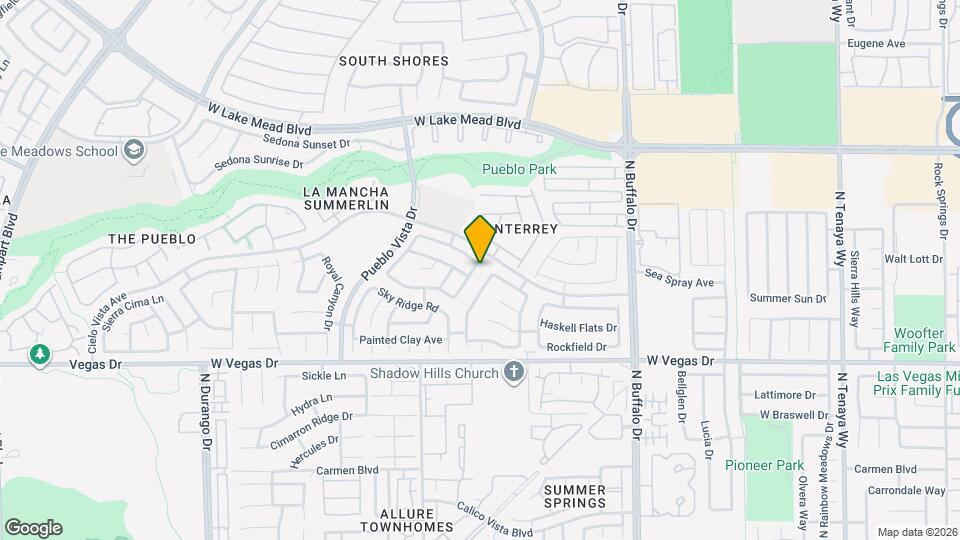 1744 Matador Way, Unit 2B Map and Location Details