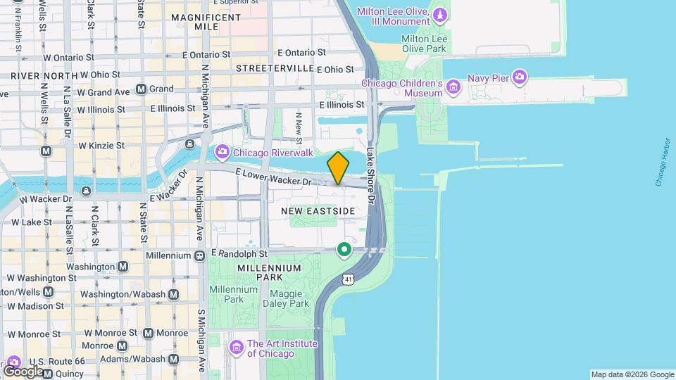 420 E Waterside Dr, Unit 412 Map and Location Details